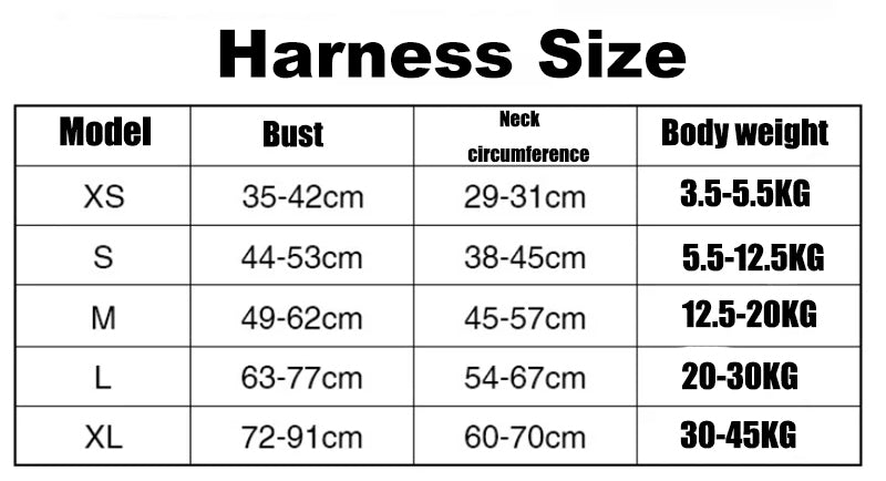 Pet Dogs Adjustable Harness Small and Large Dog Harness Vest,150cm Strong Dog Leash Pet Leashes Reflective Leash Drag Pull Tow