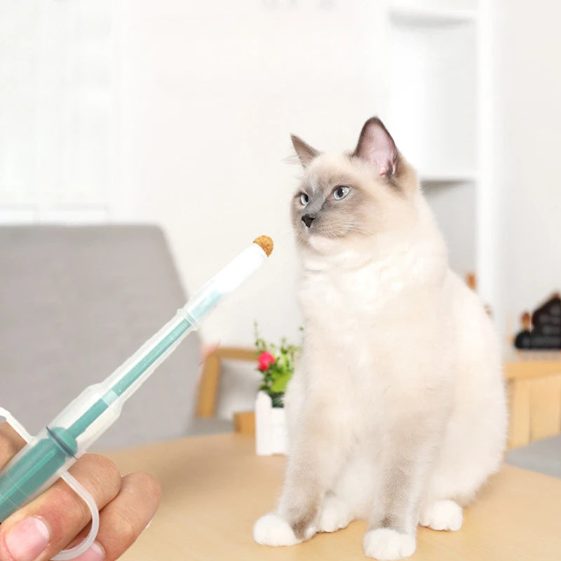 Pet Medicine Syringe Feeder Tablet Pill Gun Piller Push Dispenser Pet Dog Cat Medicine Water Milk Syringes Dog Cat Accessories