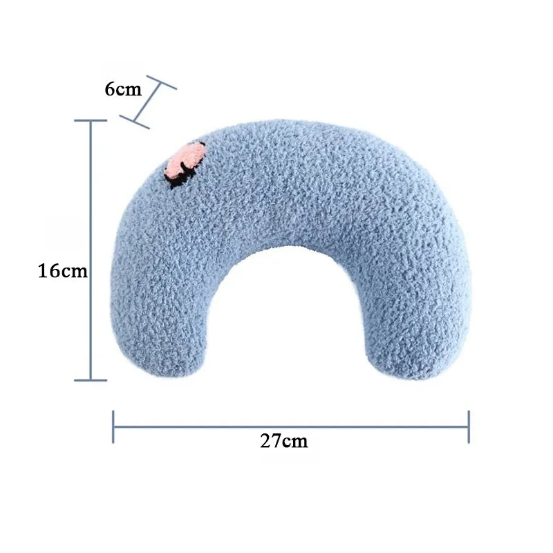 Pet Little Pillow Fashion Neck Protector Deep Sleep Puppy Kitten U-Shaped Pillow Dog Cat Headrest Sleeping Pillow Pet Supplies