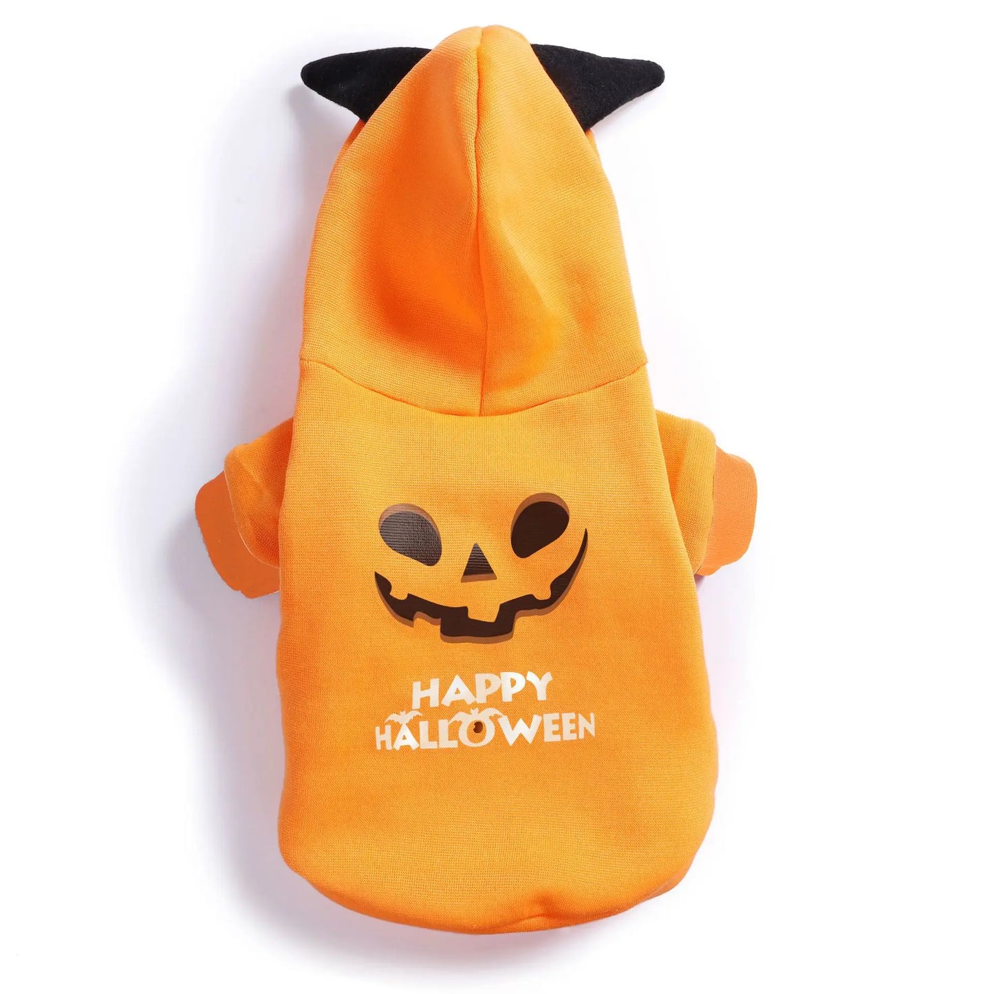 Dog Halloween Pumpkin Costume coat Pet Cosplay Costumes Puppy Warm Outfits Fleece Hoodie Animal Autumn Winter cat dogs Clothes