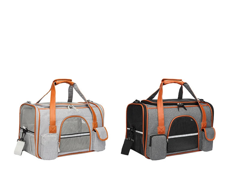 0-6 KG CAT Dog Pet airplane Carriers Breathable Mesh Foldable Large Capacity Cat Carrying Bag Outdoor Travel Pets Supplies bag