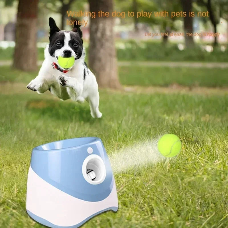 Automatic Pet Throw Jump Ball Dog Catapult Ball Launcher Dog Toy Bulldog Toy Tennis Machine Automatic Pet Throw