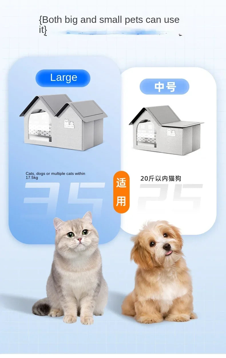 Cat Air Conditioning House Summer Cat Cooling Tool Nest Dog Ice House Dog Four Seasons Cat Pet Ice House