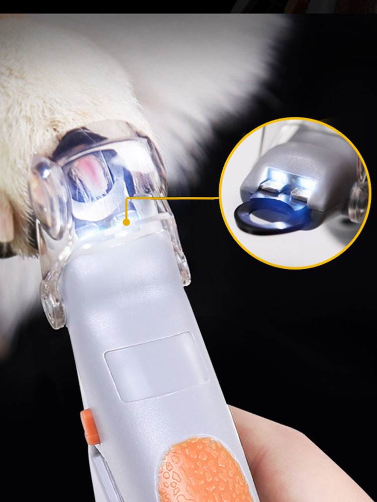 Professional Pet Nail Clipper Scissors Pet Dog Cat Nail Toe Claw Clippers Scissor LED Light Nail Trimmer for Animals Pet Supplie