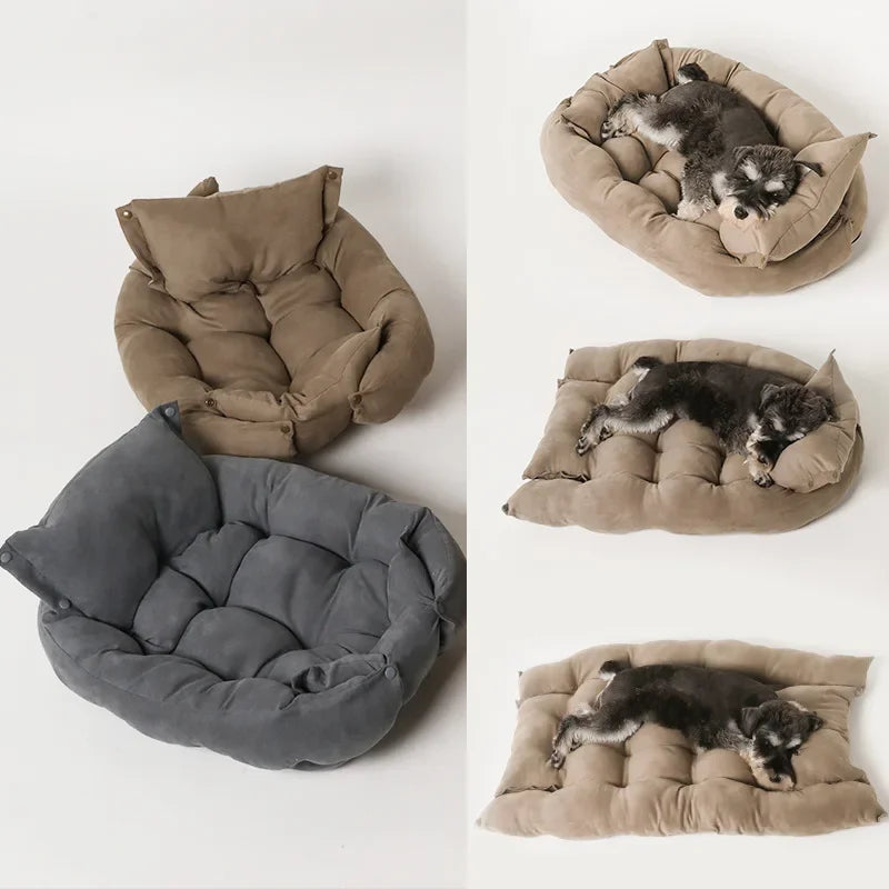 Kennel Mat Multi-functional Folding Pet Sofa Nest Can Be Deformed Multi-purpose Kennel Dog Bed House