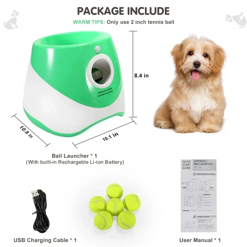 Automatic Pet Throw Jump Ball Dog Catapult Ball Launcher Dog Toy Bulldog Toy Tennis Machine Automatic Pet Throw