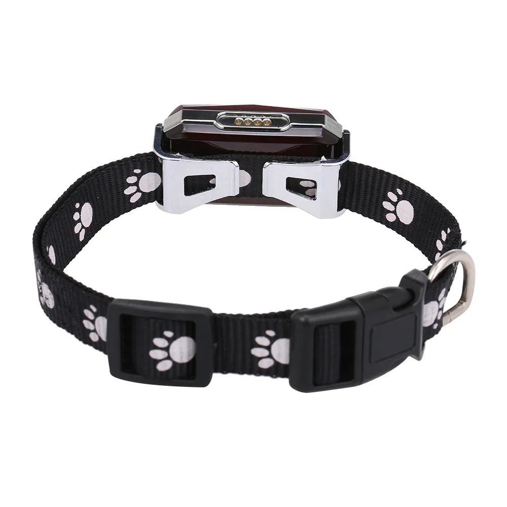 Waterproof IP67 Mini Pets GPS AGPS LBS Wifi Tracker Real-time Tracking Collar Dog Cat Find Device Bell Rings Tracking Locator