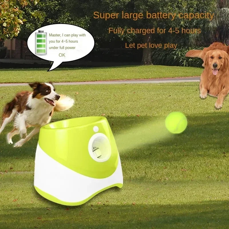 Automatic Pet Throw Jump Ball Dog Catapult Ball Launcher Dog Toy Bulldog Toy Tennis Machine Automatic Pet Throw