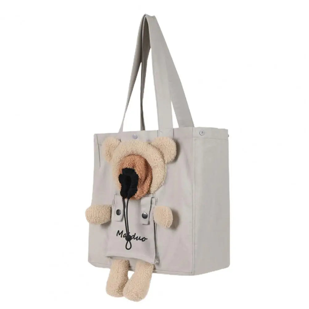 0-5KG Cat Carrier Canvas  BagTote Outdoor Transport Shoulder Bag for Small Dogs Handbag Pouch Puppy Carrier Travel Pet Carrier